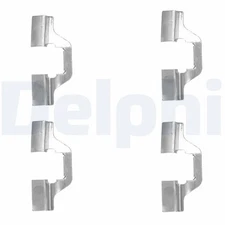 Delphi LX0492 accessory kit, disc brake pad for Renault