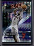 2025-26 Topps Chrome Paul George Sleek Finishers Geometric Purple Refractor #/75