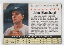1961 Post Johnny Blanchard #18 5hy