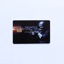 Counter-Strike Credit/Debit Card Skin – Premium Vinyl Sticker for Small Chip