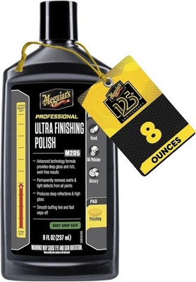 Meguiar's Professional M205 Ultra Finishing Polish Mirror Glaze, 8oz