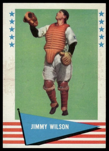 1961 Fleer Baseball Greats (F418-3) #88 Jimmie Wilson