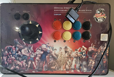 Street Fighter 15th Anniversary Edition Arcade Stick PS2/Xbox Joystick  Nubytech