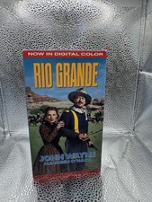 Rio Grande VHS 1994 Colorized Version John Wayne Maureen O’Hara Tested