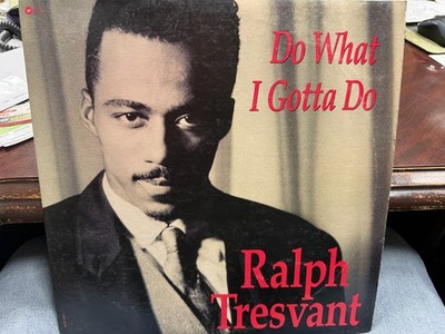 Ralph Tresvant Do What I Gotta Do 12'' 1991 MCA 54037 R&B PICTURE COVER