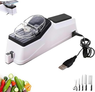 Mopai USB Powered Electric Knife Sharpener Placement Kitchen Knife Grinding Tool