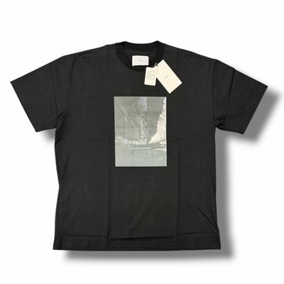 Unused stein 25SS OVERSIZED PRINT TEE -NUANCE-(MARCERIZED) ST.1176 black S