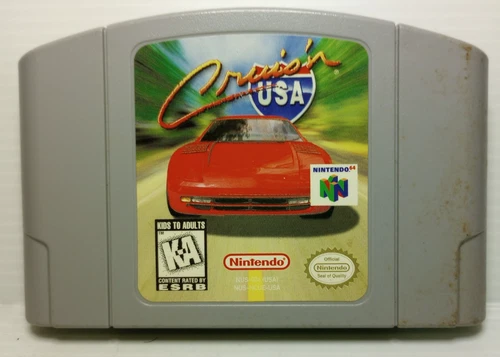 Cruis'n USA (Nintendo 64, N64 ) Authentic Original OEM Cruisin’ Cruisin Cruising