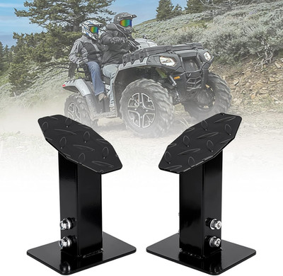 ATV Passenger Foot Rest, Adjustable Footrest, ATV Passenger Foot Pegs Anti-Slip
