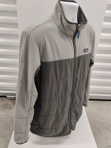 Patagonia Pack In Full Zip Jacket Mens Sz Large Forge Gray Colorblock Work Wear - Picture 11 of 20