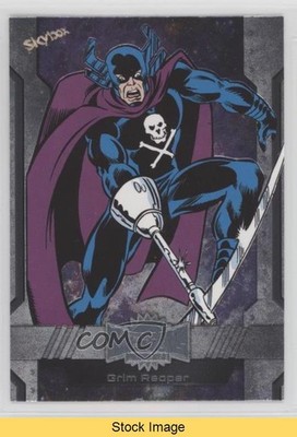2024 Skybox Marvel Metal Universe Avengers High Series Grim Reaper #144 READ z6b