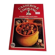 Casserole Cooking Supercooks Kitchen Vintage Paperback Book
