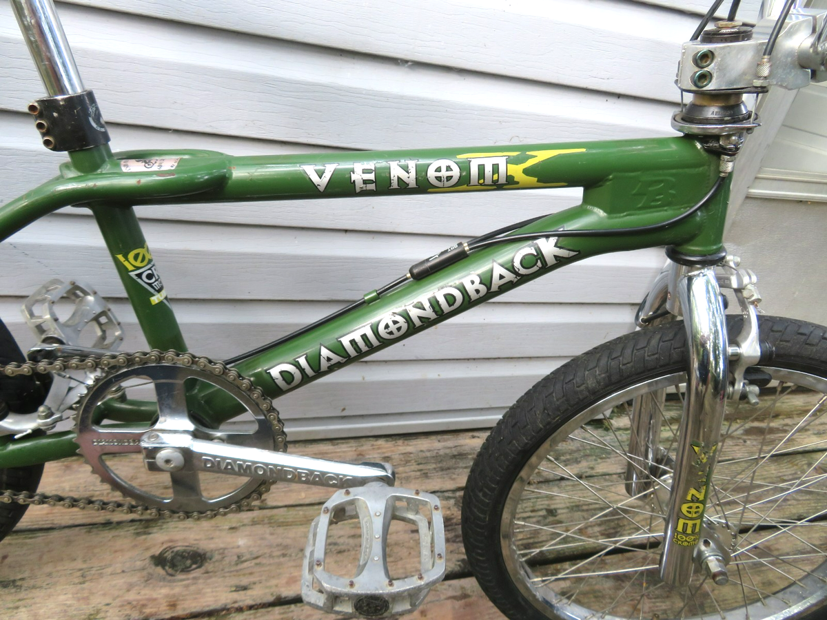 Diamondback Venom X Chromoly 1999 Freestyle BMX Bike Knee saver