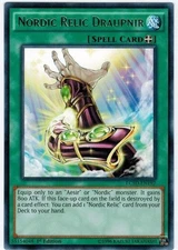 3 x Nordic Relic Draupnir - LC5D-EN192 - Rare - 1st Edition Near Mint, English