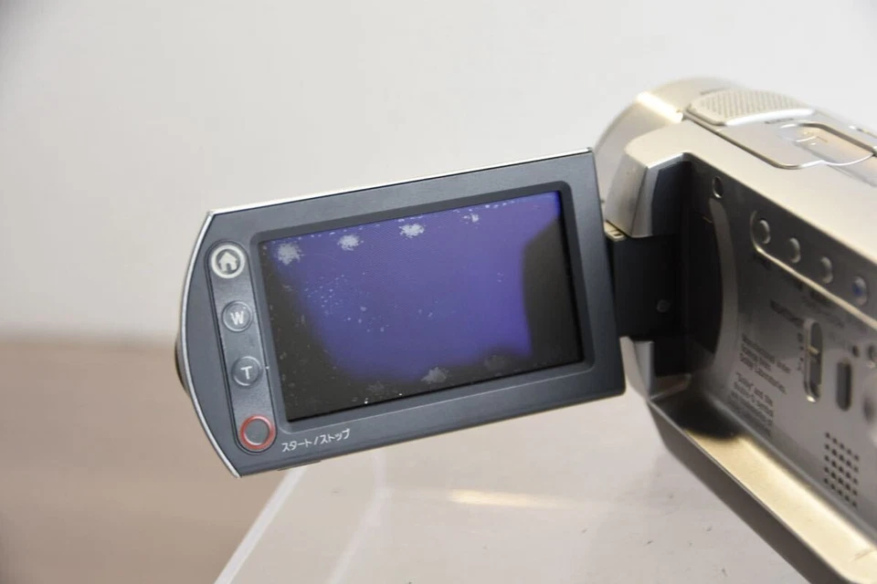 SONY DCR-SR300 Handycam Digital Video Camera Recorder Silver Used Japan - Image 4 of 4