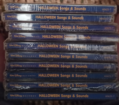 10 Copies Of Disney Halloween Songs and Sounds Pooh Mickey Goofy Tigger NEW 