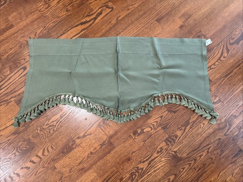 Jcpenny Home Dark Green Valance - Picture 1 of 7