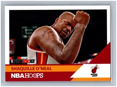 2017-18 Panini NBA Hoops Shaquille O'Neal NBA 2K #15 Lakers Legend Edition Promo