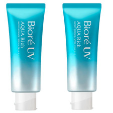 KAO Biore UV Aqua Rich Watery Essence 2 Pack Sunscreen SPF50 /PA   70g