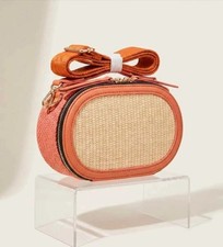 Orange Over The Shoulder Bag Women's