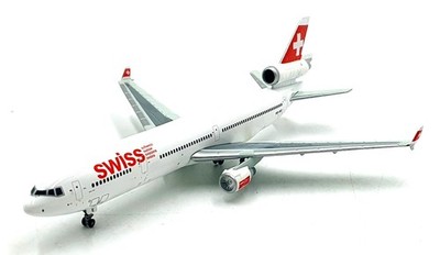 Tucano Line 1/400 Scale 84001003 Swiss Airlines McDonnell Douglas MD-11 Aircraft