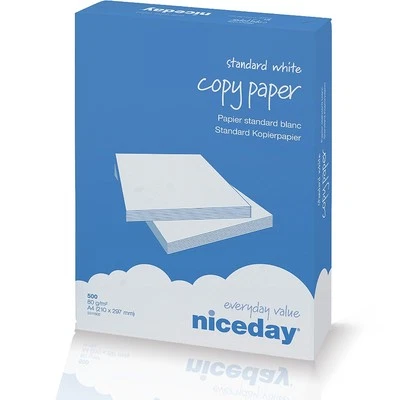 PRINT-KLEX GMBH & CO.KG 500 Blatt Premium Kopierpapier DIN A4 80 g/m² Hochweiß Druckerpapier Universal