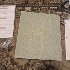 Life Book Document Organizer, End of Life Planner 3 Ring Binder for 8.5X11" I...