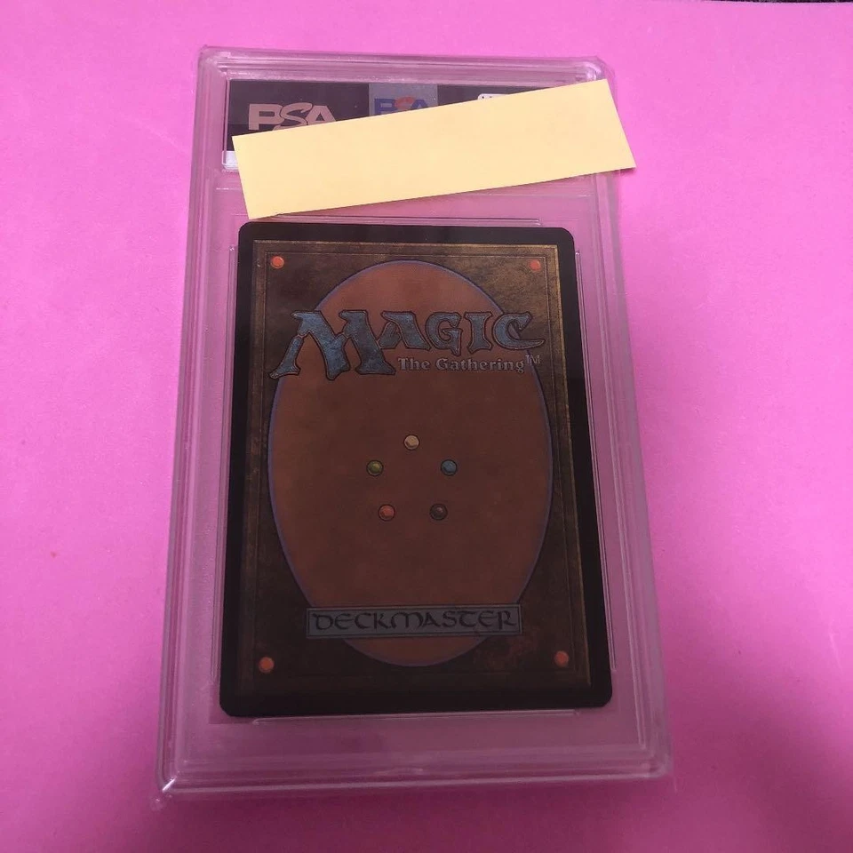 Magic The Gathering Knight of the White Orchid FOIL Error PSA7 - Image 2 of 3