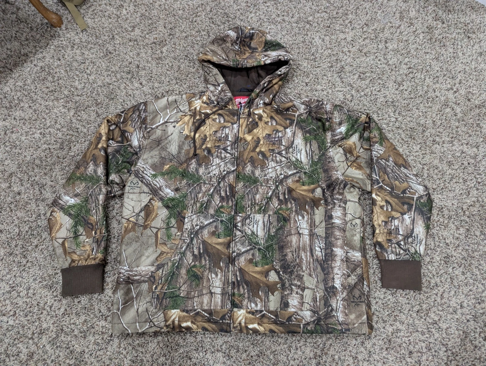 Milwaukee Heated Jacket M12 Camouflage Real Tree Sz XL Hunting Work
Opens in a new window or tab