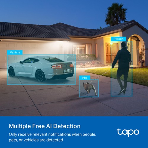TP-Link 2K QHD Outdoor Pan/Tilt Wi-Fi Security Camera, 360° View, Motion Trac... - Picture 5 of 8