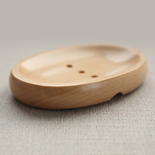Soap Box Travel Lidded Dish Kitchen Container Oval Shaped Drainer Holder - Picture 11 of 11