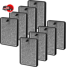 8 Pack DSTx HEPA Carbon Filters for Clarifion DSTx Mini Air Purifiers