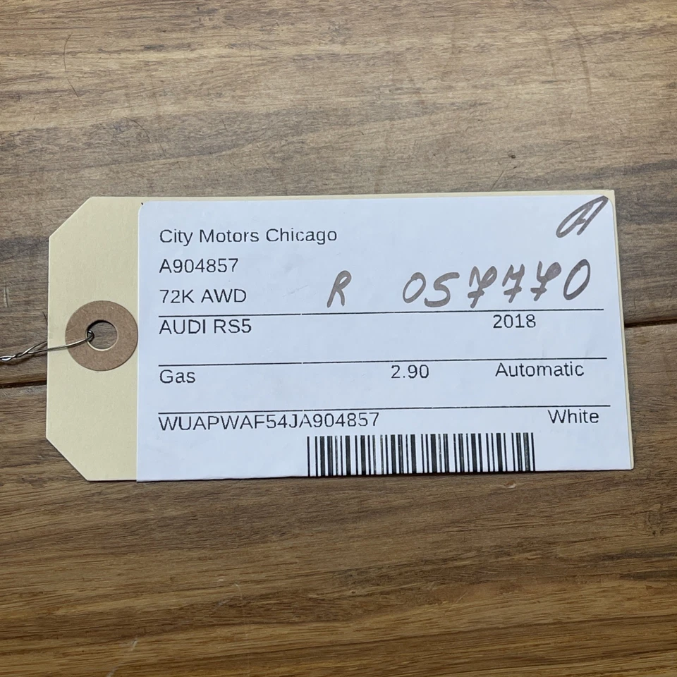 Conjunto de motor cinturón de seguridad trasero derecho Audi RS5 F5 2018-2024 FABRICANTE DE EQUIPOS ORIGINALES Foto 2 de 4