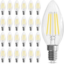Candelabra Light Bulbs 40 watt Equivalent, Chandelier Light Bulb