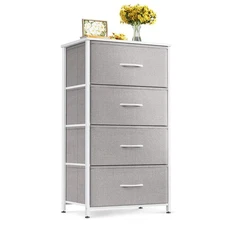ODK Dresser for Bedroom with 4 Storage Drawers, Small Dresser Chest of Fabric...