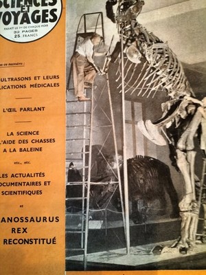 WISSENSCHAFTEN und REISEN (1947) # TURVES (83), TYRANNOSAURUS REX, HUAUCHINANGO (Mex)