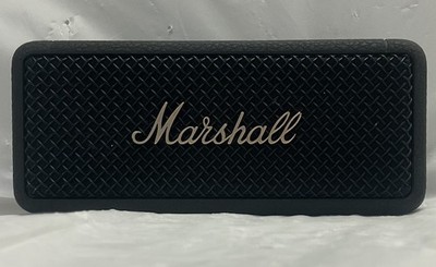 Marshall Emberton Portable Bluetooth Speaker - Black & Brass (1005696)