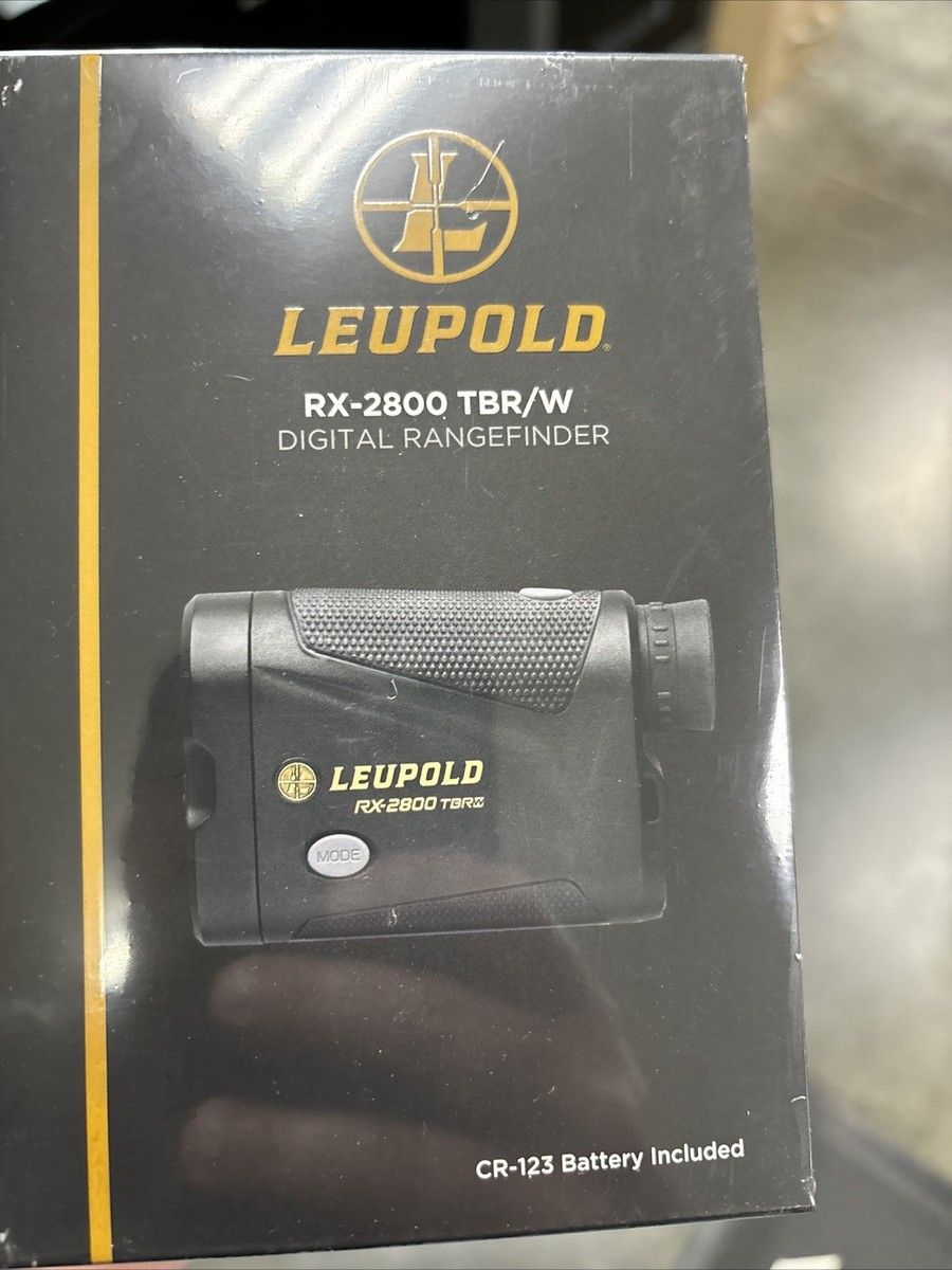 Leupold RX-2800 TBR/W Digital Laser Rangefinder Black