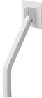 Yamazaki folding Door stopper long white W7 × D8 × H25cm double-sided tape 3726