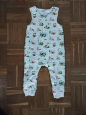 Süßer Einteiler Baby Boden Größe 92 Unisex Hase Herbst Motive top Zustand