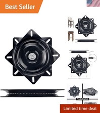 6 Inch Heavy Duty Swivel Plate, 360 Degree Rotating Turntable Base with Ball ...