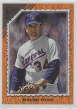 2022 Topps Gallery Orange Pattern 2/10 Nolan Ryan #136 HOF e8a