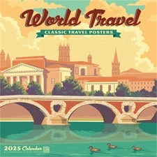World Travel (Adg) 2026 12 X 12 Wall Calendar (Bookbook - Detail Unspecified)
