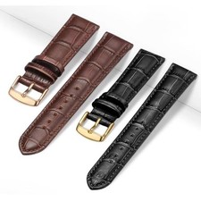 Leather Watch Strap Replacement Band 12-22mm Mens Womens Universal UK