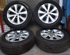KIA RIO 11-12-13-14-15 15INCH FULL SET OF ALLOY WHEELS WITH TYRES