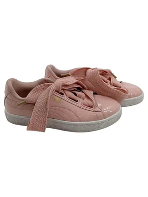 PUMA Baskets Basses Femmes Rose Verni avec Nœud (EU 38) - Photo 1/4