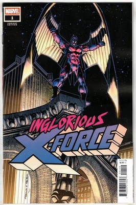 INGLORIOUS X-FORCE #1- 1:50 RON FRENZ HIDDEN GEM FULL ART- MARVEL