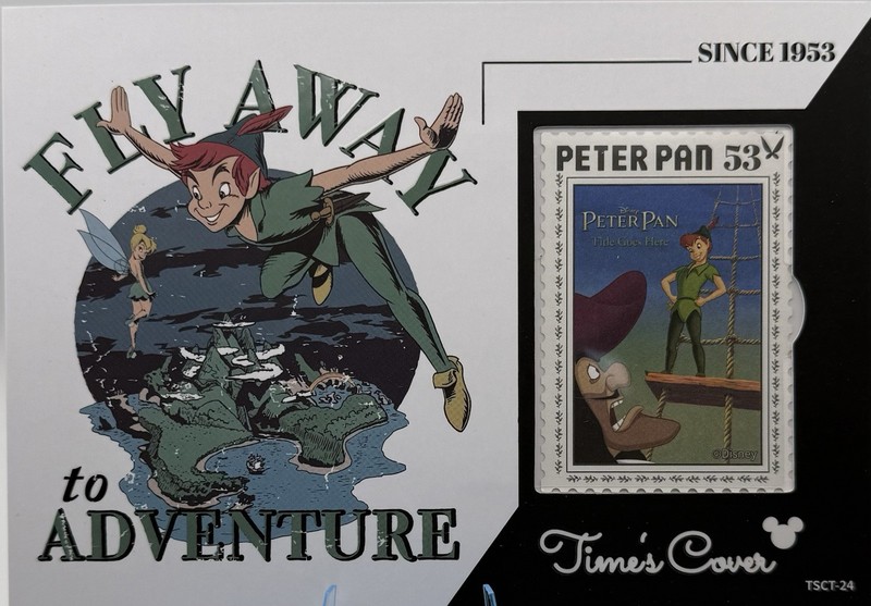 VANCARDS Disney - Peter Pan "Fly Away to Adventure" Post Card