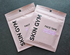 2 PACK SKIN GYM Face Tape (64 ea) Smooths Wrinkles Overnight, Firm &Tones Muscle