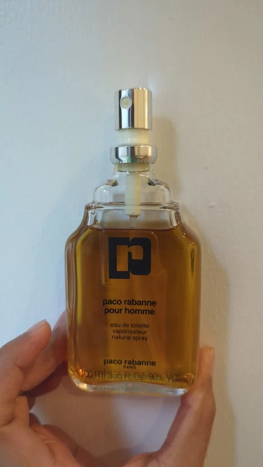 Eau de Toilette Vintage Paco Rabanne Pour Homme 3,35 OZ Foto 4 de 4